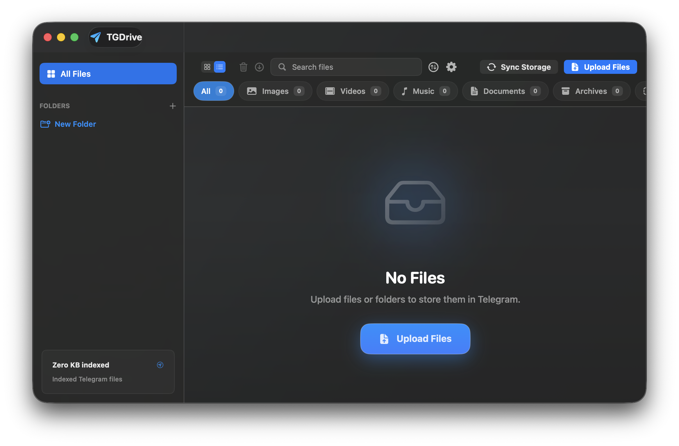 Telegram Storage